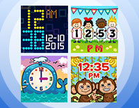 Customize clock face